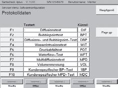 7-73 Service-Menü: Softwarekonfiguration Alle Maßeinheiten können mit F1 auf folgende Sartorius Stedim Biotech Werte zurückgesetzt werden.
