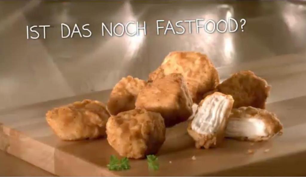 Ausgangslage GETESTETES WERBEMITTEL: KFC TV-SPOT Erstmals in seiner Geschichte wirbt die Fast-Food-Kette Kentucky Fried Chicken
