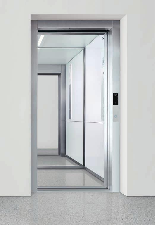 Türen Maueranschluss T1 Schachttür: Türrahmen / Maueranschluss: Bedientableau: Taster: Rufquittung: