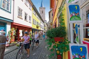 5 Tage Radreise Thüringens Flüsse und Städte entdecken Erfurt Bad Langensalza Eisenach Gotha Ilmenau Weimar Thüringen birgt herrliche Flusslandschaften, wunderschöne Kulturstädte und Kunststätten.