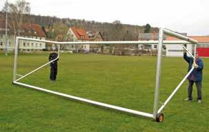 Available for all fully welded goals with an ground frame with a profile of