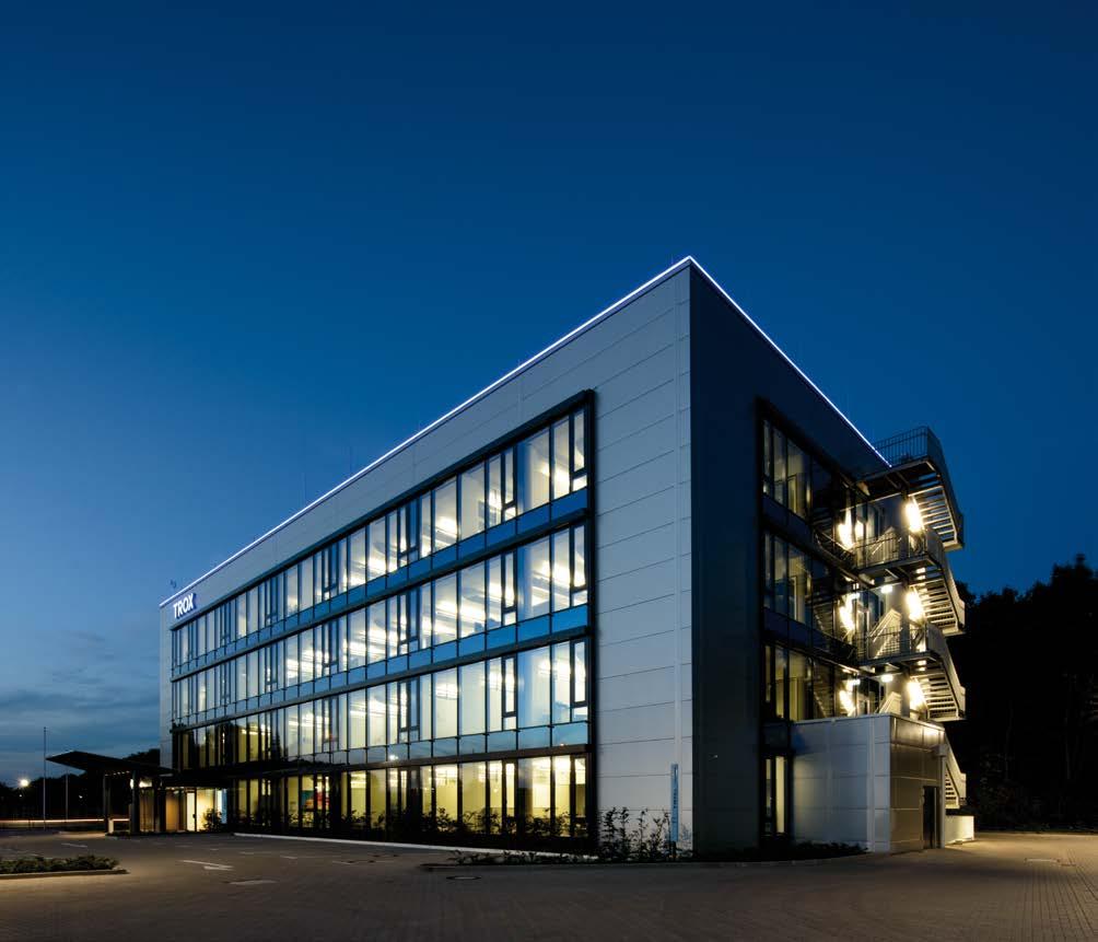 Neubau TROX Bürogebäude Neukirchen-