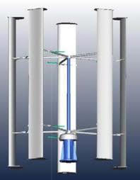 Vertikale kleine Windkraftanlagen - Nennleistungen 1