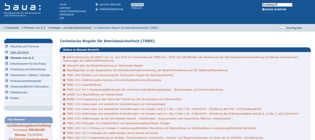 Bundesanstalt für Arbeitsschutz und Arbeitsmedizin GmbH &