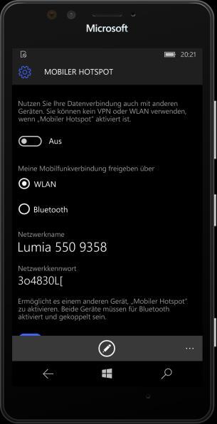 Den mobilen Hotspot sicher konfigurieren Windows bietet die Möglichkeit, das eigene Smartphone als WLAN-Router zu konfigurieren und so beispielsweise als mobiler Hotspot für den