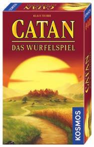 Das Würfelspiel Wurf um Wurf wird Catan besiedelt. Lehm, Holz, Erz, Wolle, Getreide oder Gold?