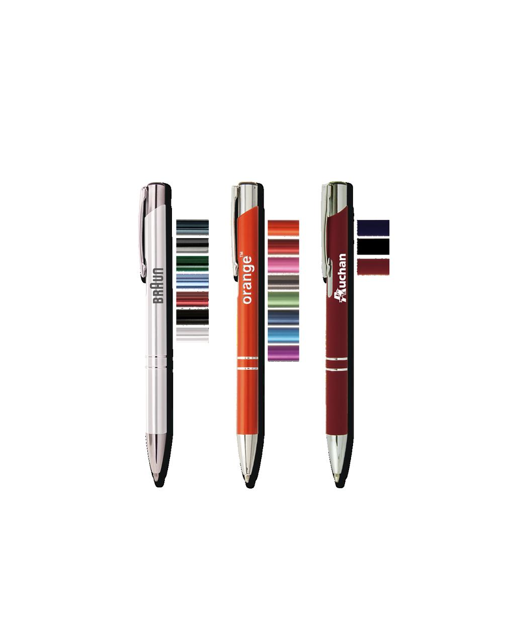Paragon Familie Unser berühmter Kugelschreiber in glänzend, matt und rubber Style. LPG LDE LPU Rubber Style LPG / LDE 500-10.000 1.
