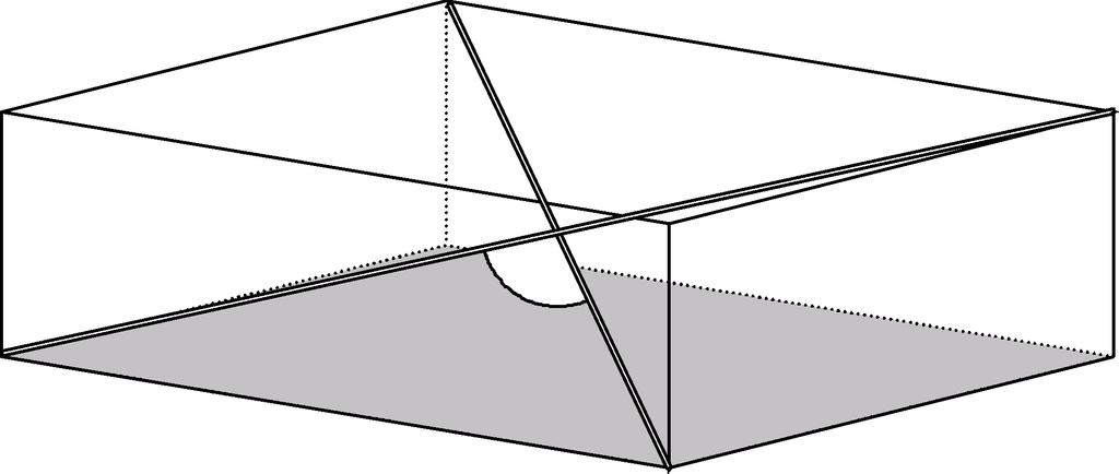 2 DAS PRISMA 5 Aufgabe 1.6 Trigonometrie Wir wählen einen Quader mit einer Länge von 8 Einheiten, einer Breite von 5 Einheiten und einer Höhe von 3 Einheiten.