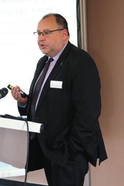 Dr. Michael Stöger, Vorstandsvorsitzender der Gütegemeinschaft, verwies auf die Bedeutung der Gemeinschaft als Plattform für interdisziplinäre Aufgaben.