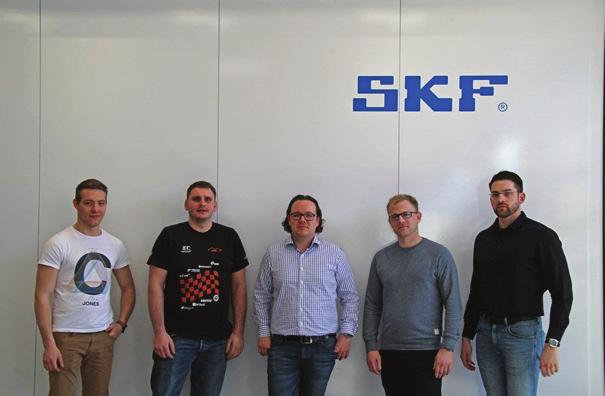 SKF Pit Stop 2017 Am 9. und 10. März 2017 waren wir zu Gast bei unserem neuen Sponsor SKF in Schweinfurt.