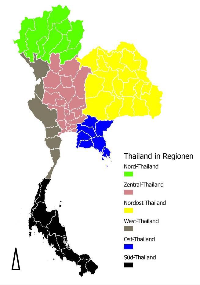 Ein Vergleich der physisch-geographischen Charakteristika Zentral- und Nordthailands und deren Einfluss auf die landwirtschaftliche Produktion Schon im Königreich der Sukothai zeigte sich die