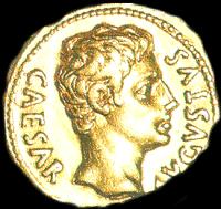 Mit der erstmaligen Verleihung des Ehrennamens Augustus an den Sohn und Erben Caesars begann in diesem Jahr die Ära des römischen Kaiserreichs.