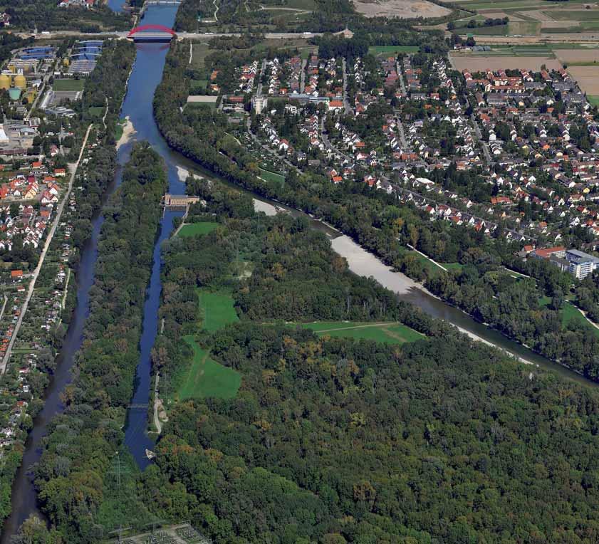 Flussaufwärts führt der Weg weit von Riehl (1823 1897) 1859 in seinen Augsburger hinauf und zu den Alpenpässen hinüber nach Italien.