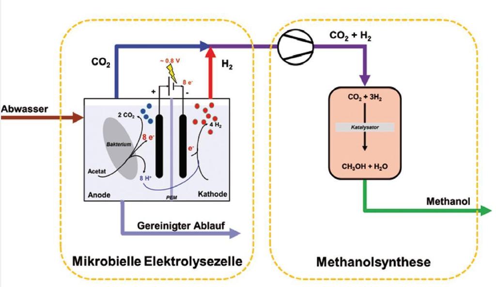 Abwasserreinigung Entwicklung neuer Katalysatoren zur Methanolsynthese aus den Prozessgasen der