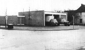 Gerätehaus 1962 G Für das neue Gerätehaus wurde auch ein neues Fahrzeug beschafft. Diesmal von der damals in Hannover ansässigen Firma Hanomag.