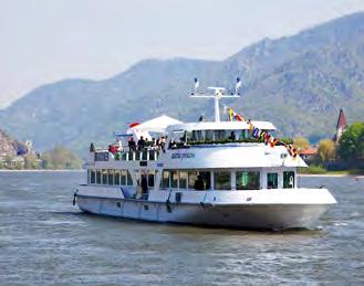 nicht nur Gäste der Linienschifffahrt in der Wachau, sondern bietet auch stilvollen Charter auf der gesamten Donau.