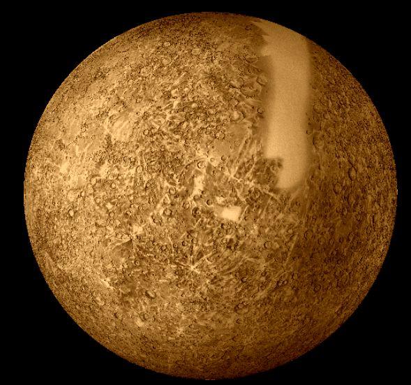 Merkur Gesteinsplanet Planet Merkur und Transit an der Entf. Sonne 58 Mio km Durchmesser 77 Mio km A-Neigung 0.