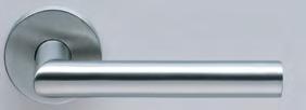 Stiftverbindung Türdrücker für Glastüren cavere Seite NT 83 GT.1 ohne Drückerrosette 82 NT 83 GT.2* mit Drückerrosette 83 NT 93 GT.
