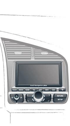 Infotainment Bedienlogik 5 6 7 4 8 7 4 9 Display 4 Tasten zum direkten Aufrufen von Menüs Hauptfunktion (z. B. RADIO ) aufrufen. 5 Ein-/Ausschaltknopf Ein-/Ausschalten: Kurz/lange drücken.