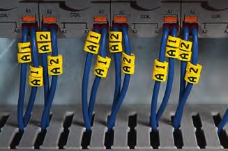 Kennzeichnungssysteme Leitungs- und Kabelmarkierung Vorbedruckte Kabelmarkierer Ovalgrip, aufschiebbar, mit geradem Schnitt Diese Kabelmarkierer eignen sich für die Anwendung im Nah- und Fernverkehr