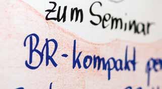 BR kompakt 2 Personelle Maßnahmen und Betriebsratshandeln Anmelden Betriebsräteakademie Bayern Außenstelle Schwaben Seminargebühr 1060,00 (zzgl.