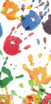 Finger Paint Dita Fingermalfarbe Kinder- und Schulmalfarben 10 brillante und intensive Farbtöne Weich und cremig Alle Farben untereinander mischbar Drückbare Top-Down-Flasche Sehr gut von Händen und