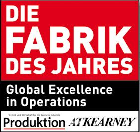 Der Fabrik des Jahres-Award ist Deutschlands ältester und