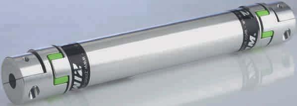 Verbindungswellen Verbindungswelle VWZ Wellen mit Halbschalen: Material: hochfestes Aluminium (INOX auf Anfrage) bequemer radialer Einbau durch Halbschalen hohe Rundlaufgenauigkeit und Klekräfte