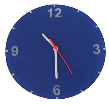 Uhr rund Behalten Sie die Zeit im Blick mit der Semco Wanduhr. Bei der Farbgestaltung können Sie verschiedene Farbtöne wählen.