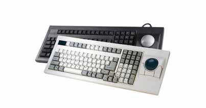 www.tastaturen.com DIE KTQ-SERIE Die KTQ-Serie sind Standardtastaturen mit integriertem Trackball, sehr gut geeignet für Office-Anwendungen.