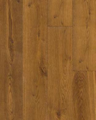 Eiche Landhausdiele 12 mm / Parquet Chêne 12 mm / Oak plankwood flooring 12 mm Wegen der relativ dünnen Nutzschicht von 3 mm werden die tief gebürsteten Varianten bei der Reno- Diele nicht angeboten.