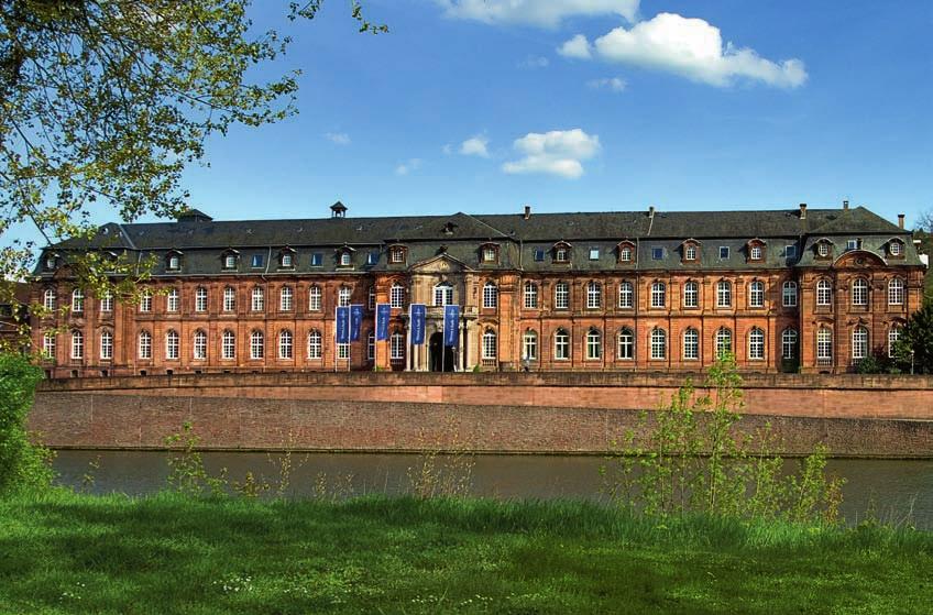 Die Alte Abtei. Der Firmensitz von Villeroy & Boch in Mettlach, Deutschland.