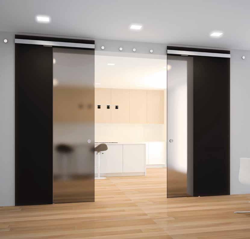 Schiebetüren Für lichtdurchflutete Räume Moderne Schiebetüren aus Glas teilen, ohne zu trennen.