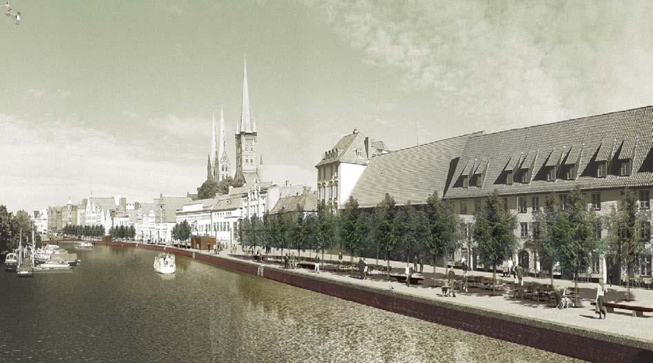 1.2 Städtebaulicher Ideenwettbewerb 2003 hat die Hansestadt Lübeck einen städtebaulichen Ideen- und Realisierungswettbewerb Westlicher Altstadtrand Umgestaltung Ober-/ Untertrave ausgelobt.
