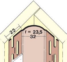 Kanten pro Bund 30 35 106,75 108,70 PVC-Kantenprofil 3778, weiß