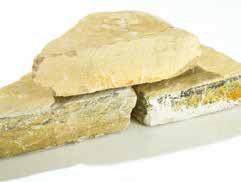 Mauersteine mit gesägten Lagerfugen Mauersteine naturbelassen Calcaire de