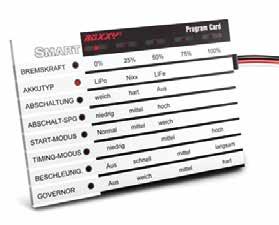 übermittelt. Die ROXXY Smart Control Regler bauen auf der tausendfach bewährten ROXXY 900-Serie auf und bieten die gleiche hohe Qualität und Leistung für hochwertige Antriebssysteme.