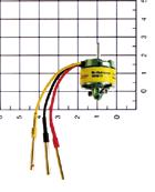 Bezeichnung Durchmesser (mm) U/min/Volt Spannungsbereich (Volt) Laststrom (5 Min/120 C)(A) Laststrom (max.60sec.)(a) Dauerleistung (W) (5 Min.120 C) Max.Leistung (60 sec.