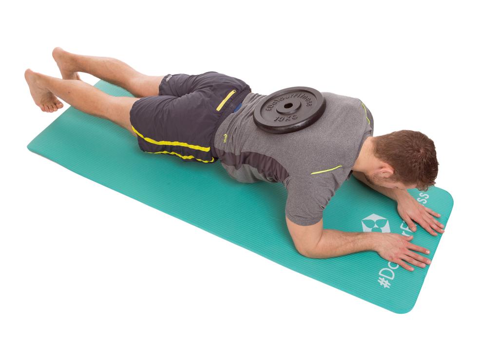 Trainingsziel: Kräftigung der gesamten Rumpf- (Rücken- und Bauchmuskulatur), Schulter-, Brust- und Beinmuskulatur Ein gutes Ziel ist es, die Position 30