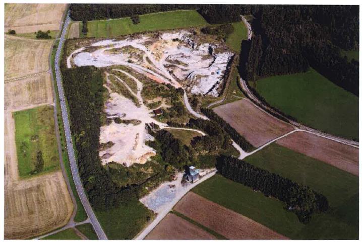 Verfüllung des Gipssteinbruches Grund in Haigerloch-Stetten Angebot der BauLog Stuttgart 21