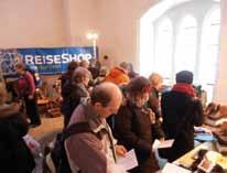 Rückblick Über 500 Besucher haben uns mit ihren Fragen und Gesprächen bestärkt: Auch im März 2014 wird es daher ein Pilger-Forum geben. Der ReiseShop und die Offene Kirche St.