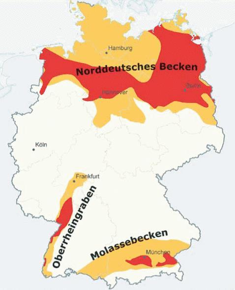 Wieso Geothermie in Gars?.Die geologischen Verhältnisse für geothermische Projekte sind in Bayern als besonders günstig einzuschätzen.