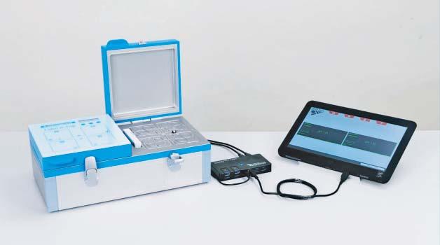 Medizintechnik Labo C-Top mit SAFESens - System zur kontinuierlichen ph-messung SAFESens (sterile, automatische fluoroskopische Evaluation) bietet die Möglichkeit der schnellen, kosteneffizienten und