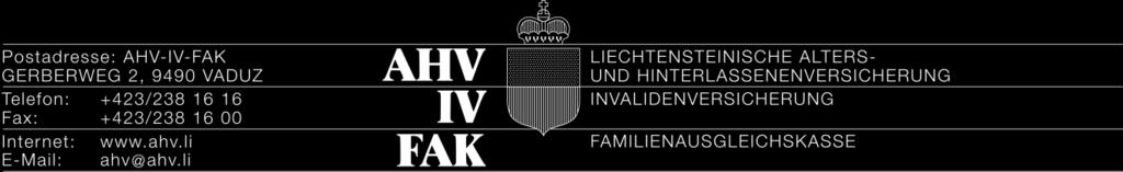 Reglement über die Unterschriftenregelung der Liechtensteinischen AHV-IV-FAK-Anstalten vom 29. Oktober 2008 (gültig ab 1.