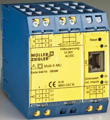 1 NEU Universal- mit Ethernet-Schnittstelle mit HTTP, TCP/IP, Modbus-TCP Protokoll mit 2 Grenzwert- bzw.