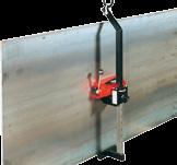 Flachmaterial Geprüfte Abreißkraft Für Werkstückbreite oder Ø Länge x Breite Höhe SIP-Schwenkarme für Permanent-Lasthebemagnete Gewicht ca.