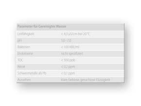 INHALTSVERZEICHNIS PRAXISBUCH REINSTWASSER KAPITEL 1 WASSER UND SEINE INHALTSSTOFFE 1.1 Wasserherkunft 1.1.1 Grundwasser 1.1.2 