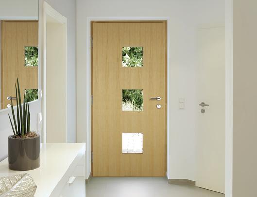 Holz-Alu-Haustüren Haustüren Haustüren in Holz-Aluminium? Auch das ist möglich.