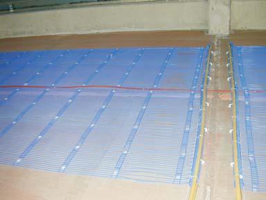 In der Putzkühldecke des Klinikums kamen vorkonfektionierte Kapillarrohrmatten vom Typ K.S15 zum Einsatz.