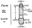 Elektrodenschäfte Normhülsen Form R